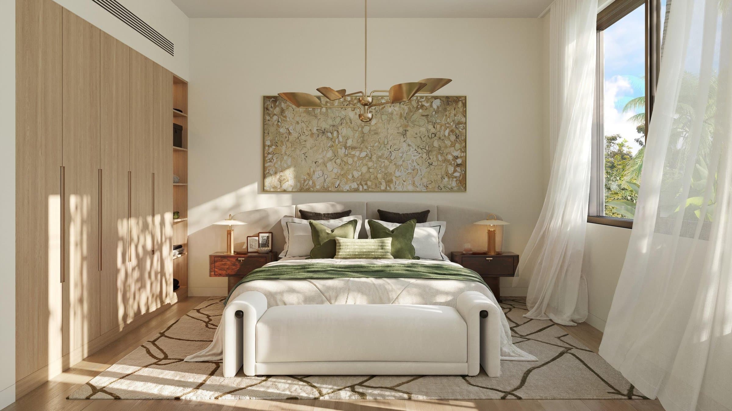 Bedroom at The Orchids