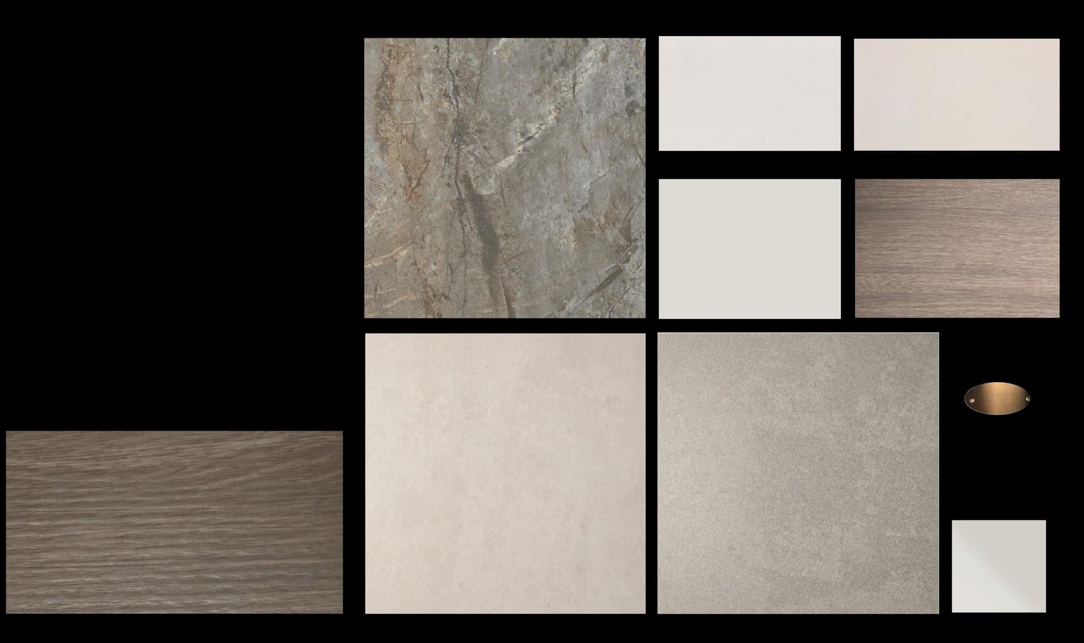 Dark material palette