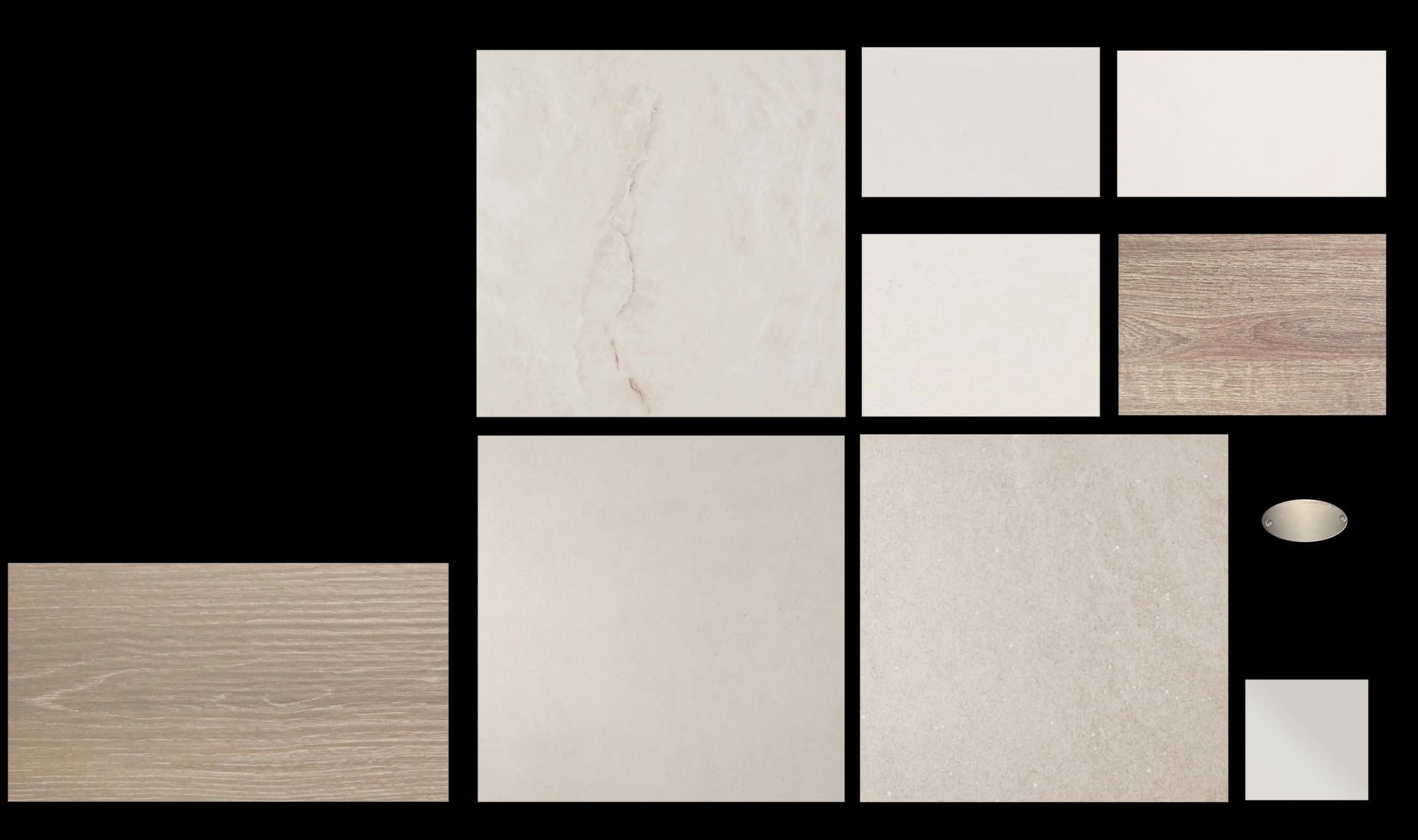 Light material palette